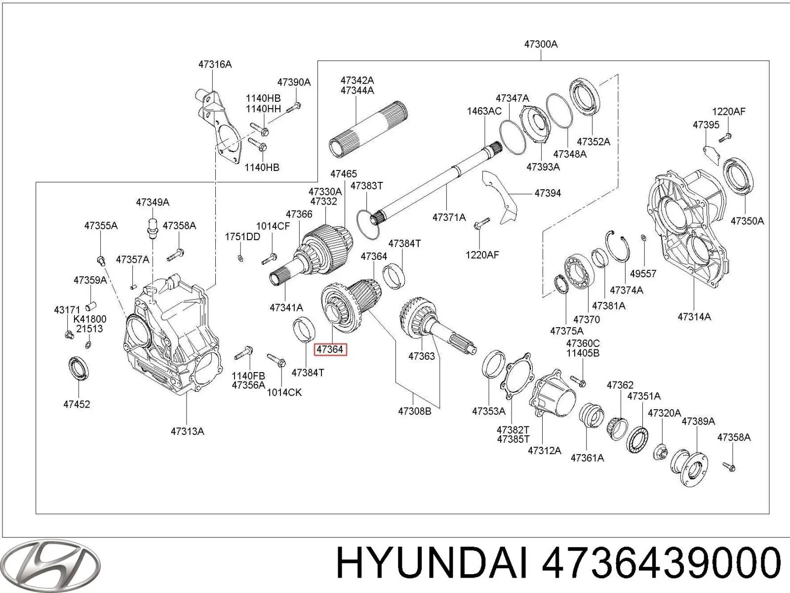 4736439000 Hyundai/Kia 