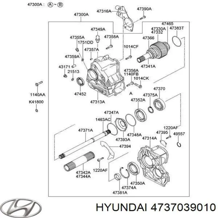  4737039010 Hyundai/Kia