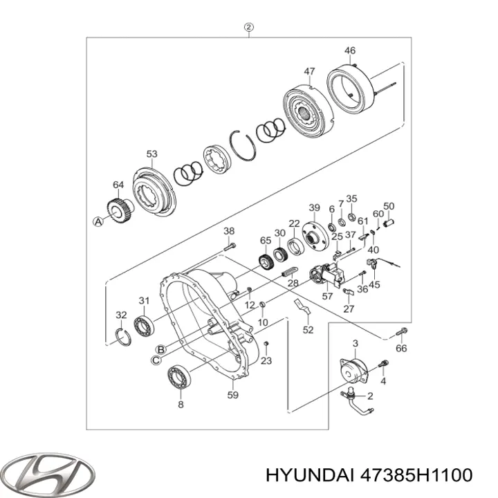 47385H1100 Hyundai/Kia 