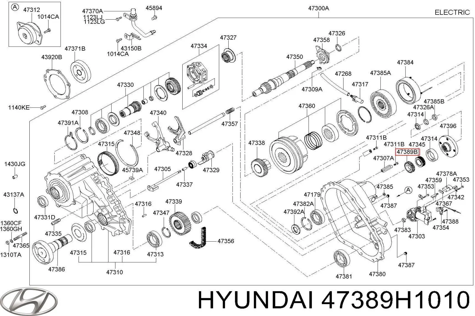 47389H1010 Hyundai/Kia 