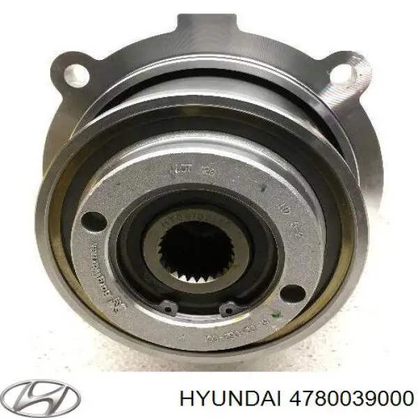 4780039000 Hyundai/Kia вискомуфта кардана