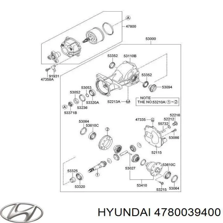 Муфта Haldex Hyundai/Kia 4780039400