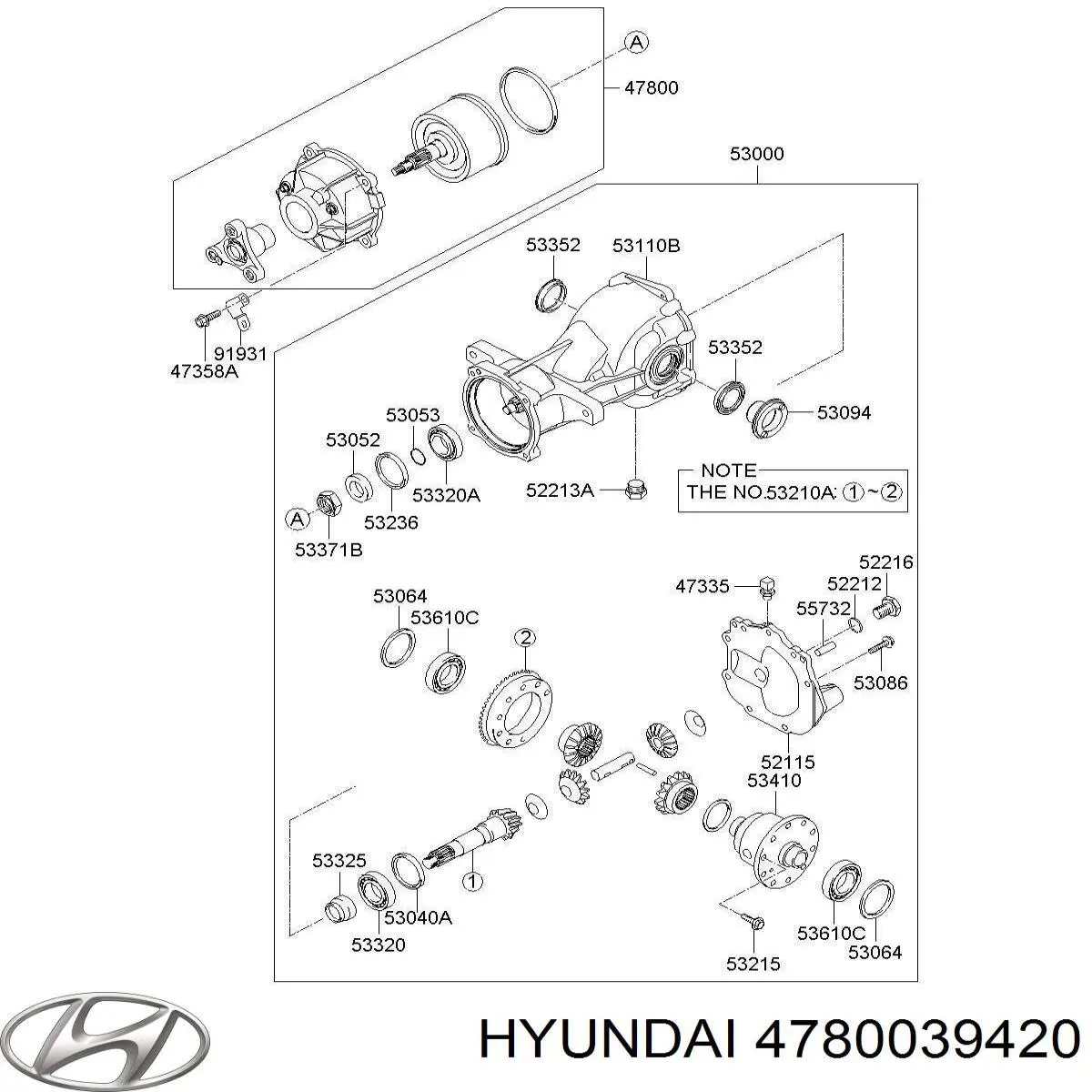 Муфта Haldex Hyundai/Kia 4780039420