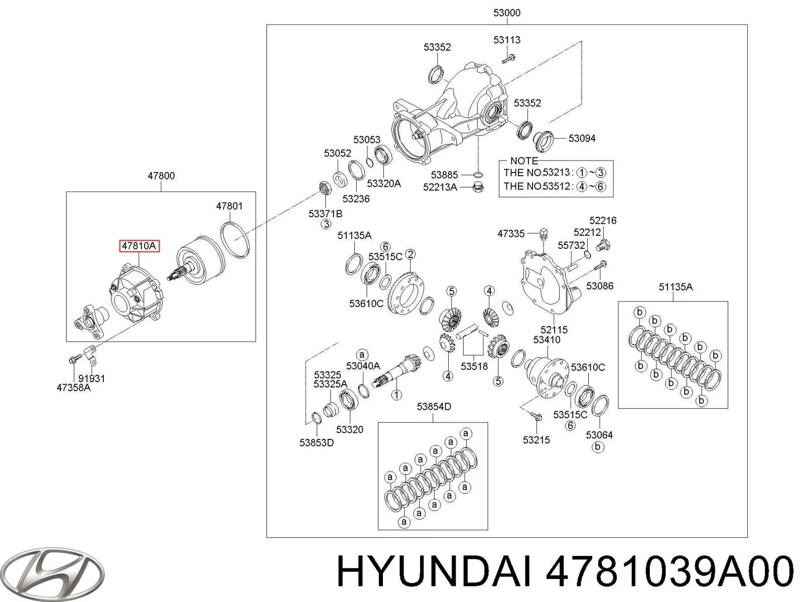 Купить 4781039A00 Hyundai/Kia Крышка вискомуфты заднего редуктора