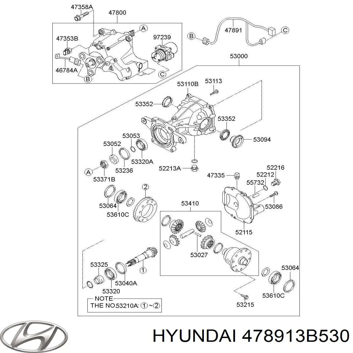  Hyundai/Kia 478913B530 цена, от 19.19 USD