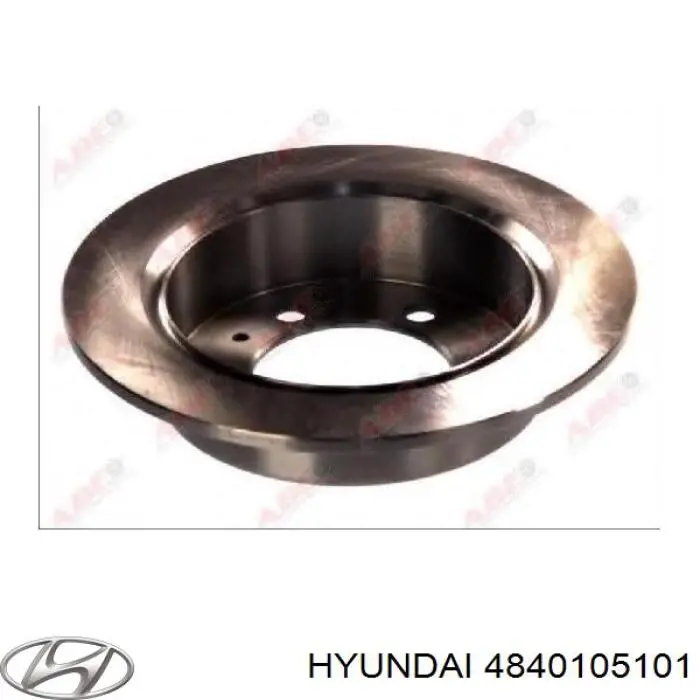 Купить 4840105101 Hyundai/Kia Диск тормозной задний