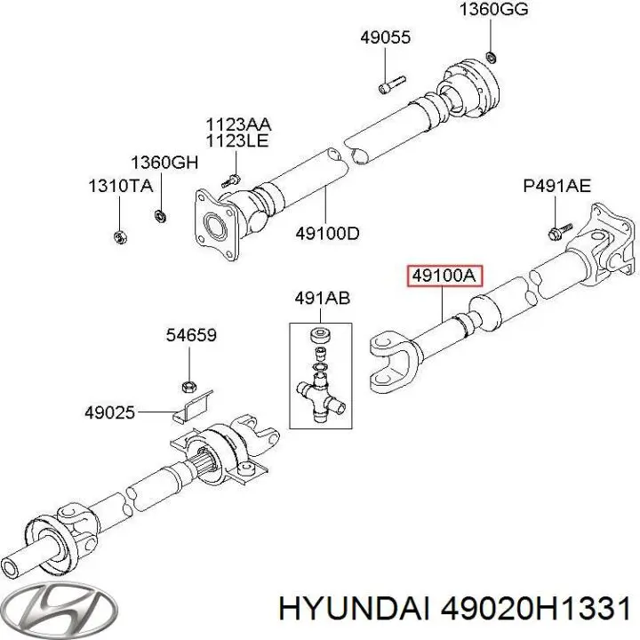 49020H1331 Hyundai/Kia 