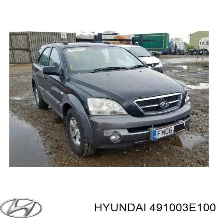 Кардан передний 491003E100 Hyundai/Kia