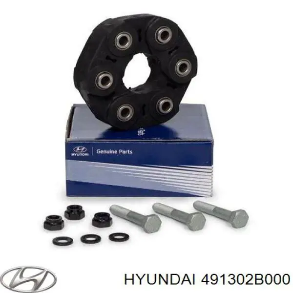 491302B000 Hyundai/Kia муфта кардана эластичная задняя