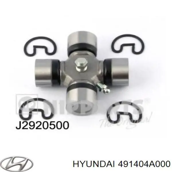 Купить 491404A000 Hyundai/Kia Крестовина карданного вала заднего
