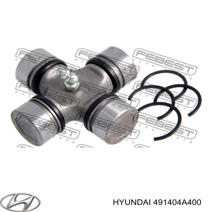 Cruceta de árbol de cardán trasero 491404A400 Hyundai/Kia