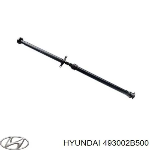 Вал карданный задний, в сборе Hyundai/Kia 493002B500