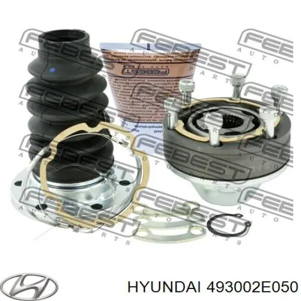 Вал карданный задний в сборе Hyundai/Kia 493002E050 цена, от 126.69 USD