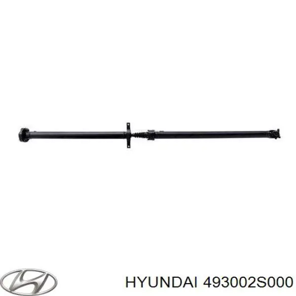 Вал карданный задний, в сборе Hyundai/Kia 493002S000