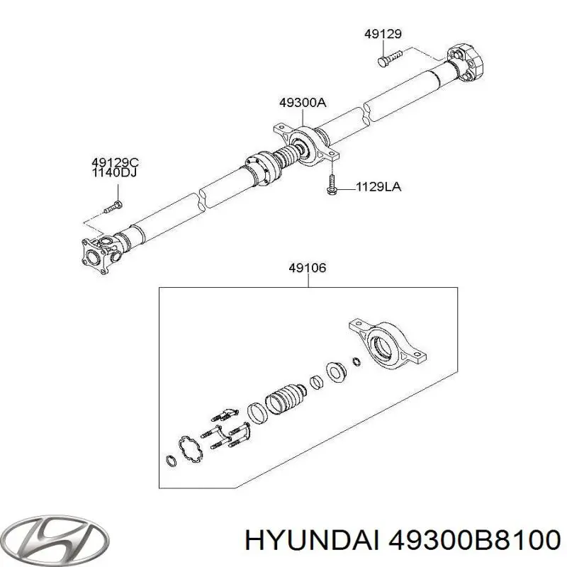  49300B8100 Hyundai/Kia