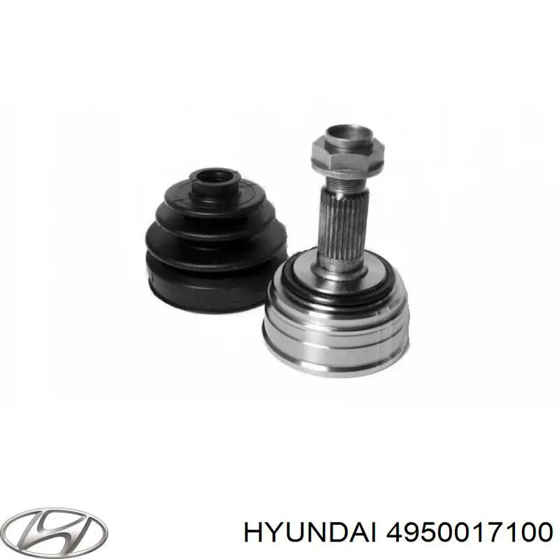Полуось задняя левая 4950017100 Hyundai/Kia