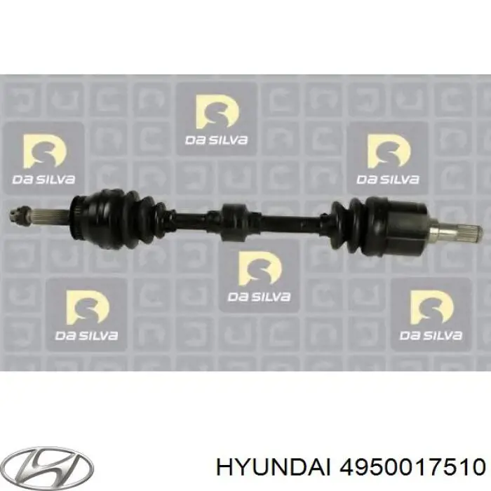 4950017510 Hyundai/Kia semieixo (acionador dianteiro esquerdo)