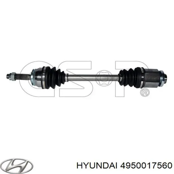 Правая полуось 4950017560 Hyundai/Kia