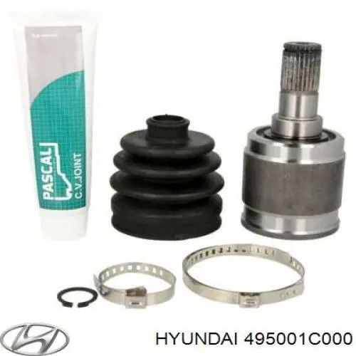 495001C000 Hyundai/Kia junta homocinética interna dianteira