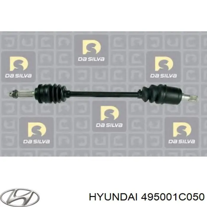 Купить 495001C050 Hyundai/Kia Привод в сборе левый
