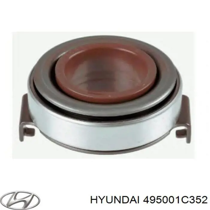 Левая полуось 495001C352 Hyundai/Kia
