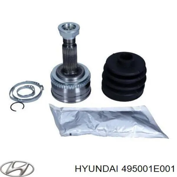 Привод передний левый Hyundai/Kia 495001E010 цена, от 48.29 USD