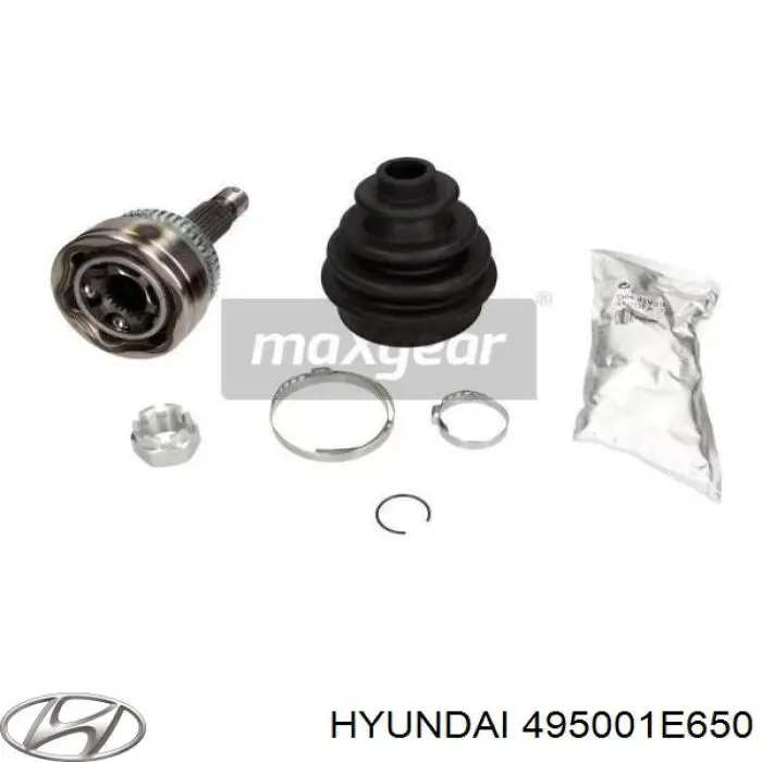 Граната колесная Hyundai/Kia 495001E650 цена, от 33.96 USD