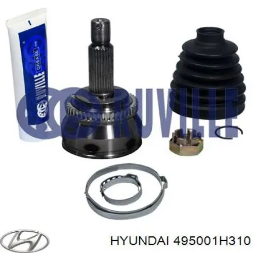 Купить 495001H310 Hyundai/Kia ШРУС внутренний