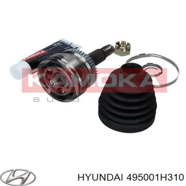 495001H310 Hyundai/Kia ШРУС внутренний, передний