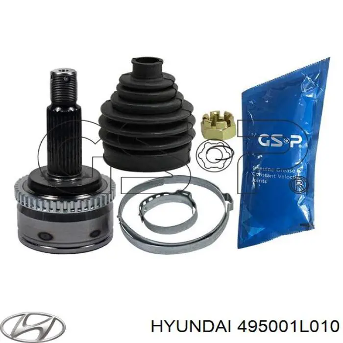 495001L010 Hyundai/Kia шрус наружный передний