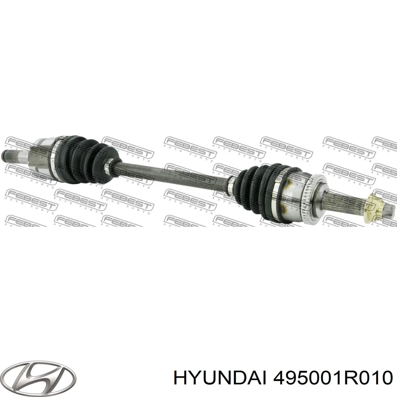Купить 495001R010 Hyundai/Kia Привод в сборе левый