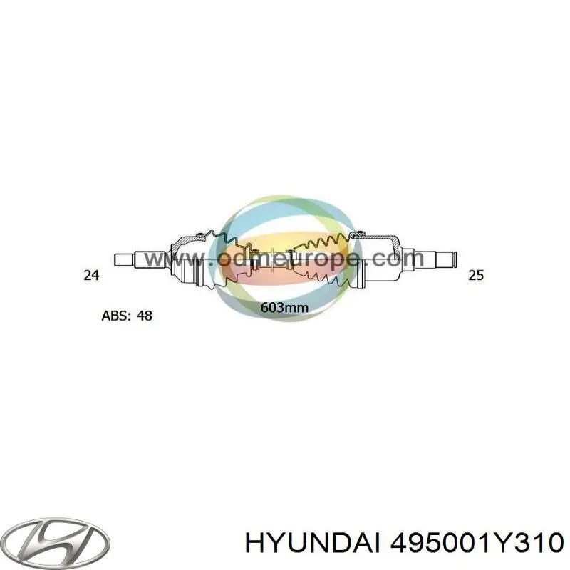 495001Y310 Hyundai/Kia 