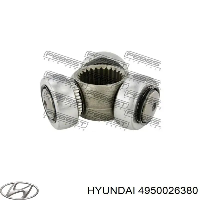 Правая полуось 4950026380 Hyundai/Kia