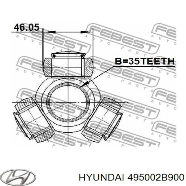 495002B900 Hyundai/Kia 