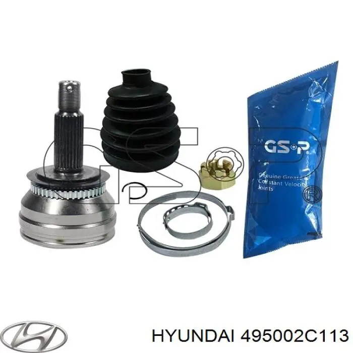 Правая полуось 495002C113 Hyundai/Kia