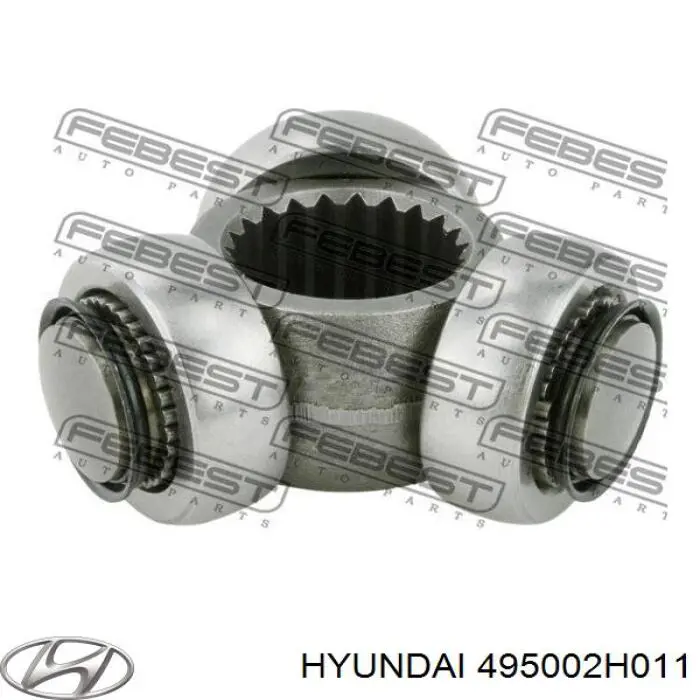 495002H011 Hyundai/Kia semieixo (acionador dianteiro direito)