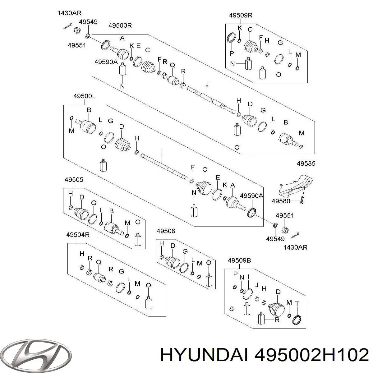 495002H102 Hyundai/Kia 