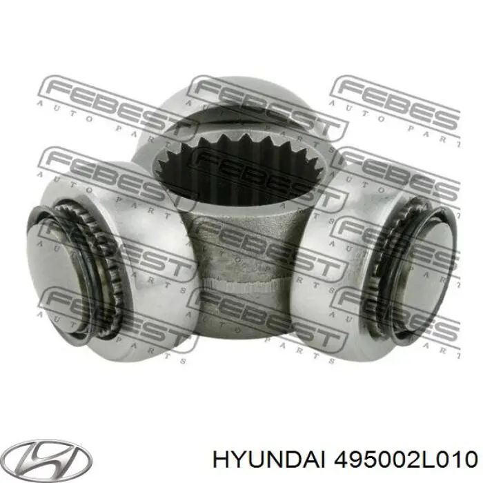 Semieixo (acionador) dianteiro direito para Hyundai I30 (FD)