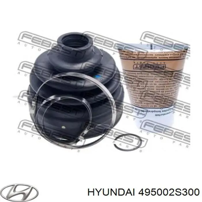 Левая полуось 495002S300 Hyundai/Kia