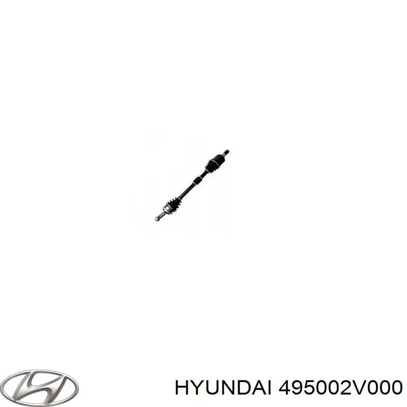 Левая полуось 495002V000 Hyundai/Kia