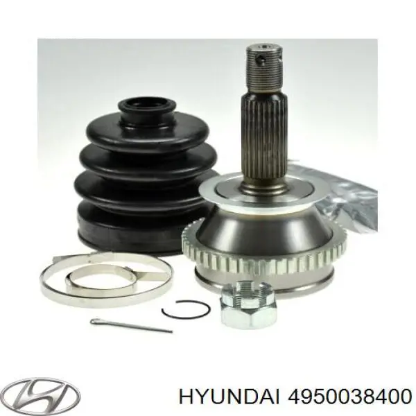 Левая полуось 4950038400 Hyundai/Kia