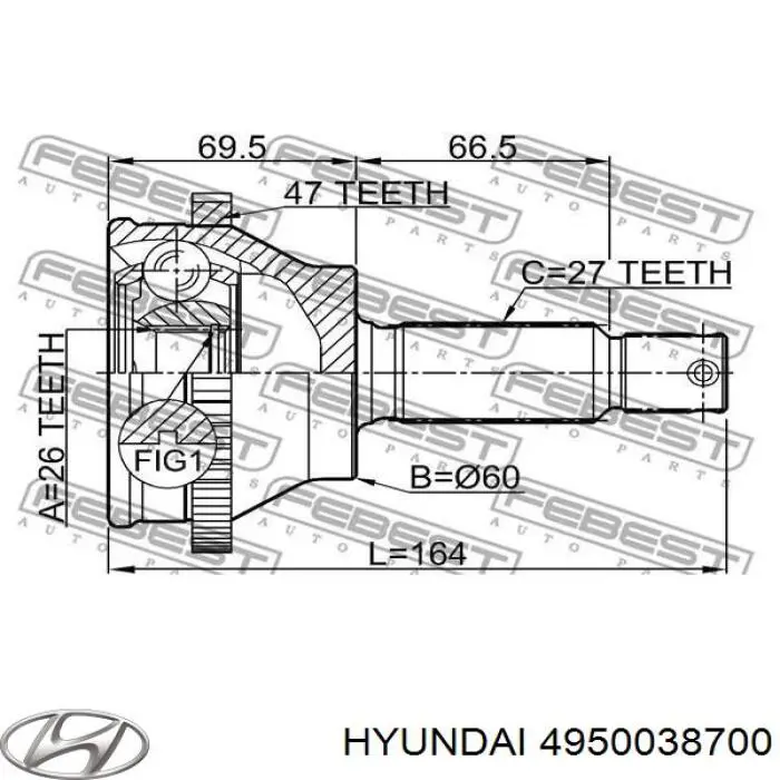  XX4950038700 Market (OEM)