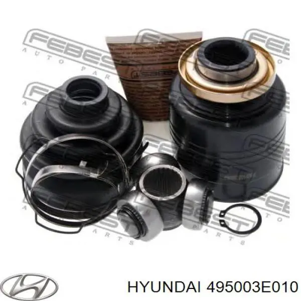 Купить 495003E010 Hyundai/Kia Вал приводной правый