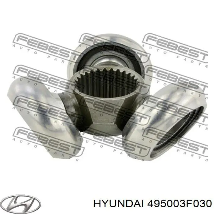 495003F030 Hyundai/Kia semieixo (acionador dianteiro direito)