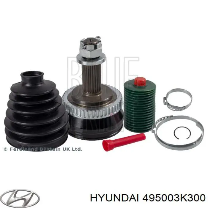 Привод передний левый Hyundai/Kia 495003K300 цена, от 49.41 USD
