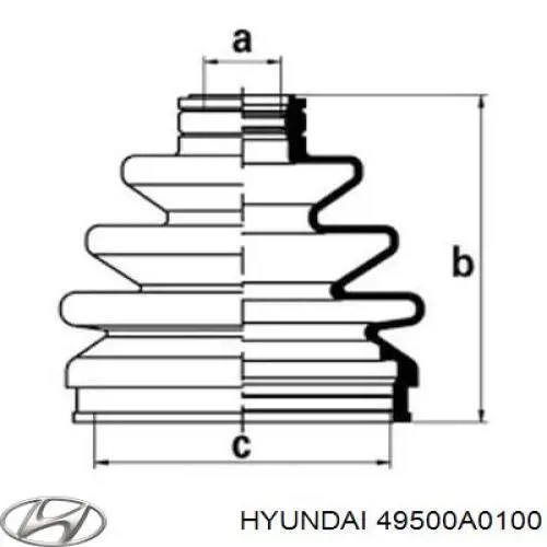 49500A0100 Hyundai/Kia 