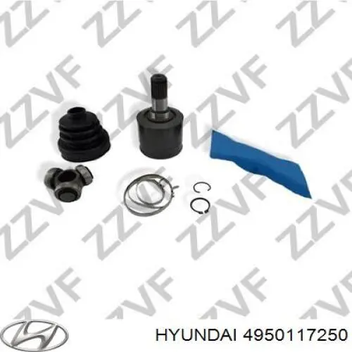 Правая полуось 4950117250 Hyundai/Kia