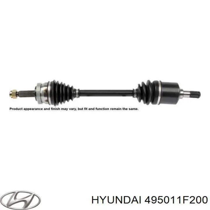 Полуось (привод) передняя левая 495011F200 Hyundai/Kia