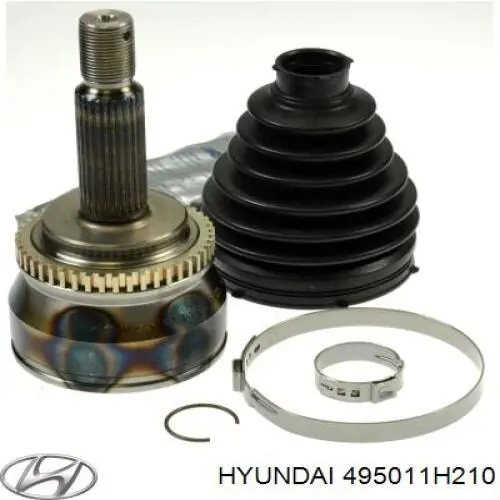 495011H211 Hyundai/Kia semieixo (acionador dianteiro esquerdo)