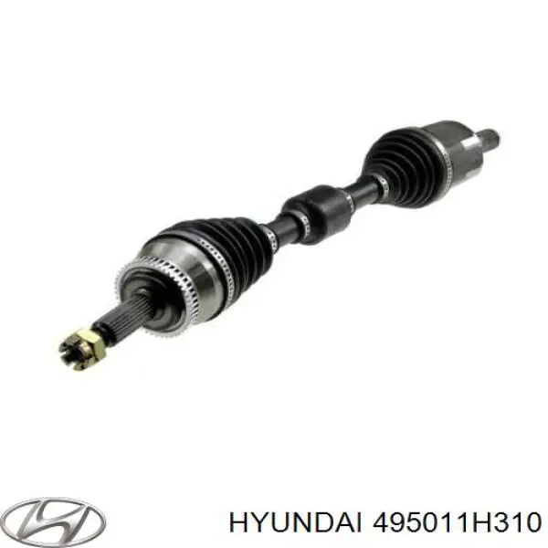 495011H310 Hyundai/Kia полуось (привод передняя левая)